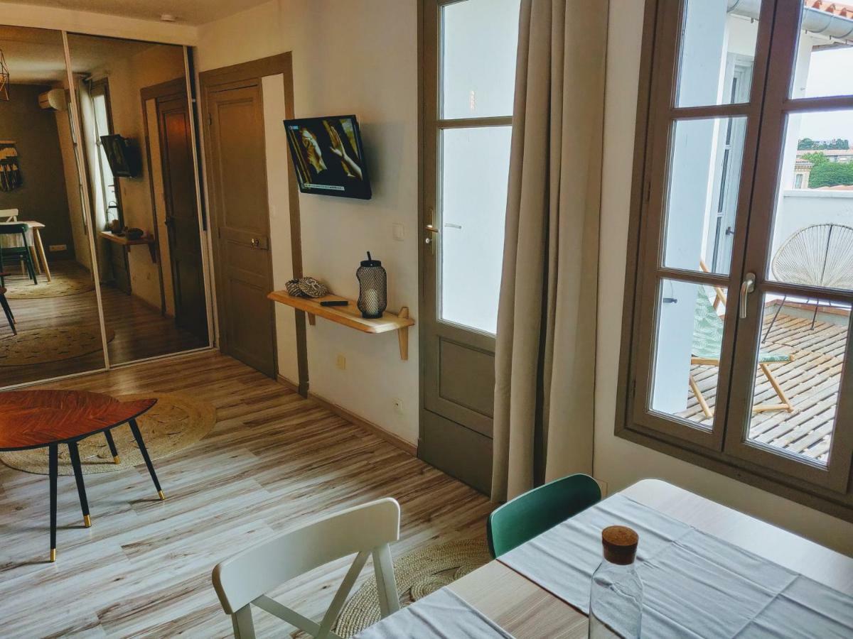 Appartement L'Oliveraie - La Cite Plein Les Yeux Каркассонн Екстер'єр фото